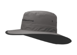 FULL BRIM SUN RIVER HAT BLACK AND CHARCOAL MED/LG 