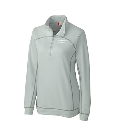 LSI-HELSA HALF ZIP LIGHT GREY JACKET LADIES - LQK00040_LS_L