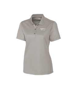 LSI- CLIQUE ICE PIQUE SILVER POLO LADIES 