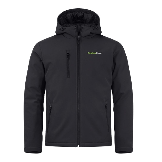 EQUINOX SOFTSHELL BLACK COAT MENS - MQO00073_ES_B