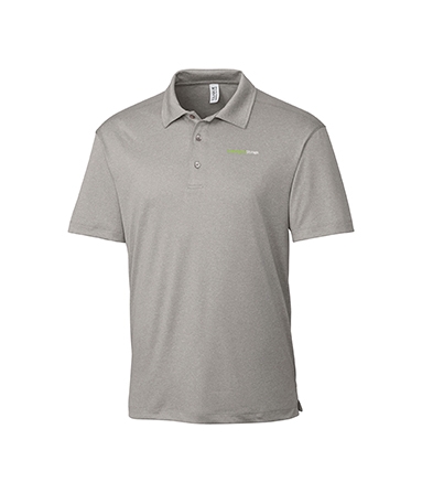 CLIQUE ACTIVE LIGHT GREY POLO MENS - MQK00096_LTGRY