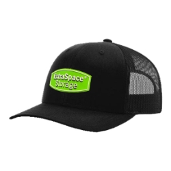 TRUCKER HAT BLACK W/ESS PATCH 
