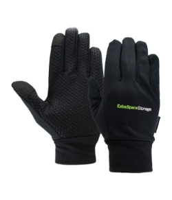 TOUCHSCREEN ACTIVITY GLOVES - BLACK 