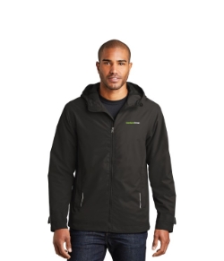 RAIN SLICKER BLACK JACKET MENS 