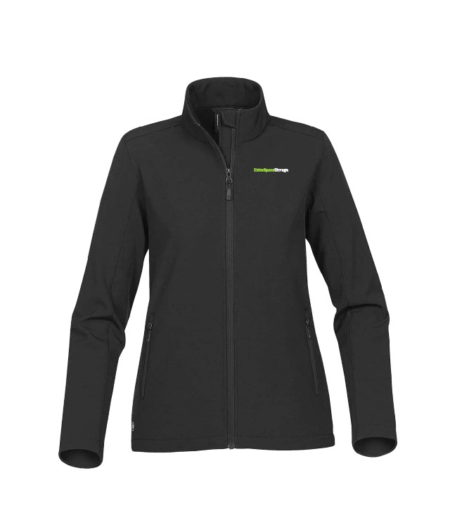 ORBITER SOFTSHELL BLK/CARBON JACKET LADIES - KSB-1W_BLKCB
