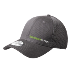 NEW ERA STRETCH MESH FITTED HAT CHARCOAL 