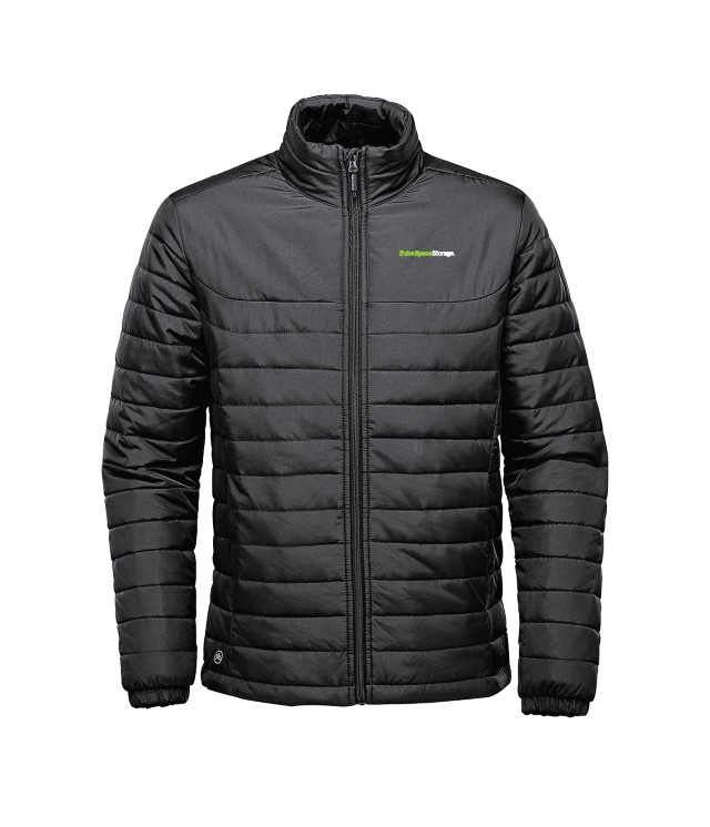 NAUTILUS QUILTED BLACK COAT MENS - QX-1_BLACK
