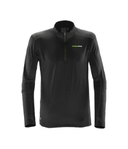 PULSE FLEECE BLACK CARBON PULLOVER MENS 