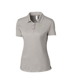 CLIQUE ACTIVE LIGHT GREY POLO LADIES 