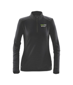 LSI- PULSE FLEECE BLACK CARBON PULLOVER LADIES 